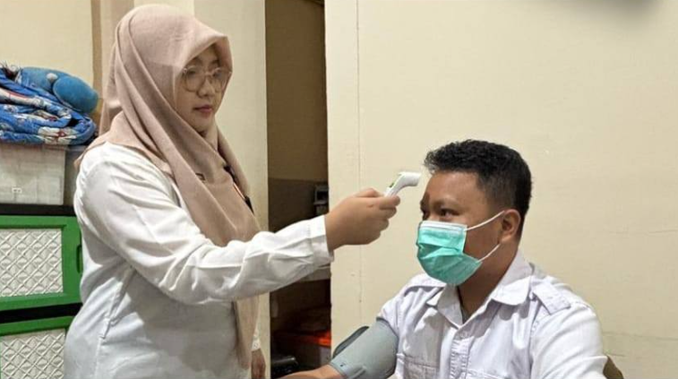 Skrining Kesehatan oleh Instalasi K3LRS Rumah Sakit Mutiara Sukma